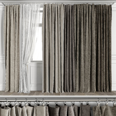 Curtains with window 506C