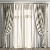 Curtains with window 509C