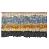 Decorative textile panel Blue Ridge
