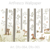 ArtFresco Wallpaper - Дизайнерские бесшовные фотообои Art. Dfo-064, Dfo-065 OM