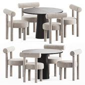 Gropius Chair Ton Table Dining Set