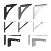 Set of decorative shelf holders 1