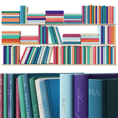 Набор цветных книг Colored books