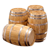 Wooden wine (cognac, beer) barrel