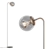 Modo Floor Lamp Bronze and Clear Glass