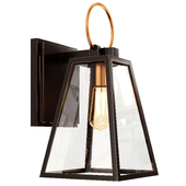 Ingraham Antique Bronze Outdoor Wall Lantern