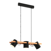 Hornwood  Black and Wood Light