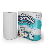 paper towel roll in a package, toilet paper package