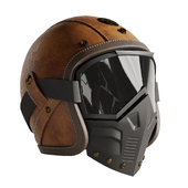 Moto helmet vintage set 5