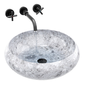 Ronda gray granite sink