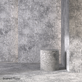 Brushed Plaster Material 8K (Seamless - Tileable) - DrCG No 118