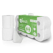 toilet paper PVC package C-Maxi 4x2, туалетная бумага в упаковке 4x2,