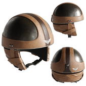 Moto helmet vintage set 6