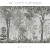 ArtFresco Wallpaper - Дизайнерские бесшовные фотообои Art. Fo-001 OM