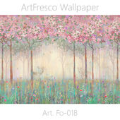ArtFresco Wallpaper - Дизайнерские бесшовные фотообои Art. Fo-018 OM