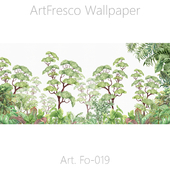ArtFresco Wallpaper - Дизайнерские бесшовные фотообои Art. Fo-019 OM