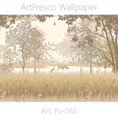 ArtFresco Wallpaper - Дизайнерские бесшовные фотообои Art. Fo-065 OM