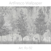 ArtFresco Wallpaper - Дизайнерские бесшовные фотообои Art. Fo-092 OM