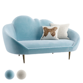 Ether Cloud Settee by Jonathan Adler