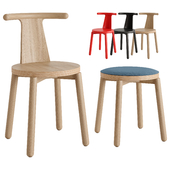 VIVA Chair and Stool by Marco Sousa Santos