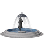Rain Man Fountain