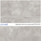 Керамогранит CERSANIT Concrete house серый рельеф 29,7X59,8 A16541