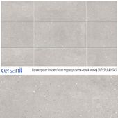 Керамогранит CERSANIT Concrete house терраццо светло-серый рельеф 29,7X59,8 A16545