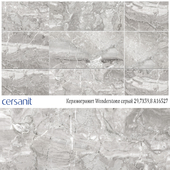 Керамогранит CERSANIT Wonderstone серый 29,7X59,8 A16527