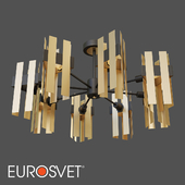 OM Loft style ceiling chandelier Eurosvet 70116/8 Spada