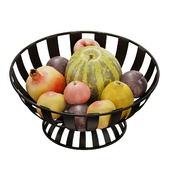 Stripe Fruit Bowl set 03