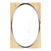 Mirror in metal frame GZ-M1003