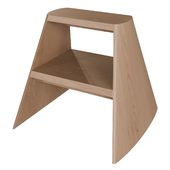 Lune coffee/bedside table by Oure