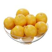 Glass footed fruit bowl set 16