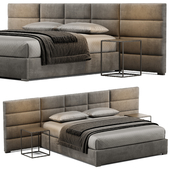 Modena Fabric Rectangular Extended Bed