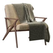 Cavett Wood Frame Chair