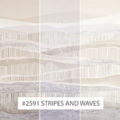 Creativille | Wallpapers | 2591 Stripes and Waves