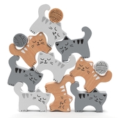 Constructor-puzzle-decor Stack-a-Cats