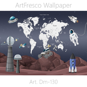 ArtFresco Wallpaper - Дизайнерские бесшовные фотообои Art. Dm-130 OM
