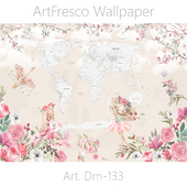 ArtFresco Wallpaper - Дизайнерские бесшовные фотообои Art. Dm-133 OM