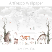 ArtFresco Wallpaper - Дизайнерские бесшовные фотообои Art. Dm-134 OM