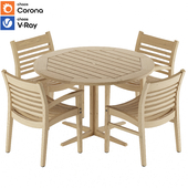 Wellspring set,outdoor table and chairs