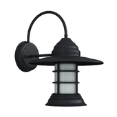 The Hatted Layered Vapor Jar Wall Light