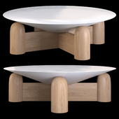 Escales I Oak Version Coffee Table by Monogram