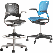 Herman Miller Caper Stacking Office Chairs