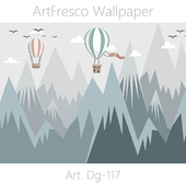 ArtFresco Wallpaper - Дизайнерские бесшовные фотообои Art. Dg-117 OM
