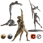 Human Sculptures 10 (Dancing Sculptures)