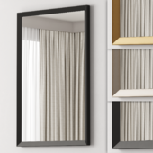 Thick Frame Metal Rectangle Wall Mirrors - West Elm