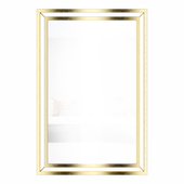 Mirror in metal frame Mollio N3