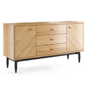 Monza large sideboard by Ercol