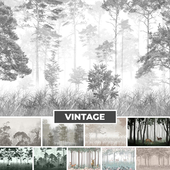 Wallpaper. Collection - Vintage